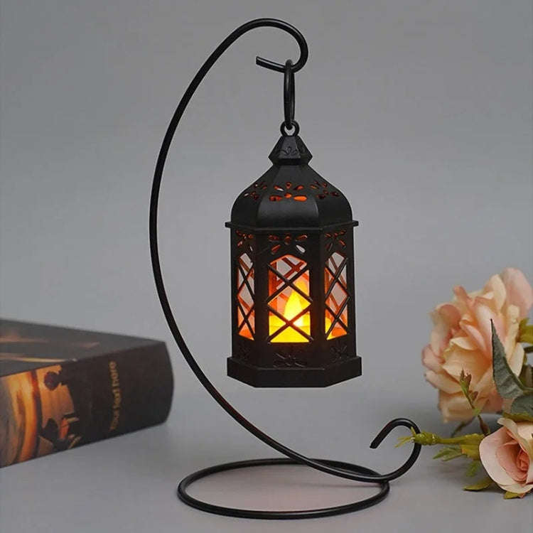 1.5V LED Electronic Candle Light Portable Lamp Wind Lamp Retro Decorative Lights