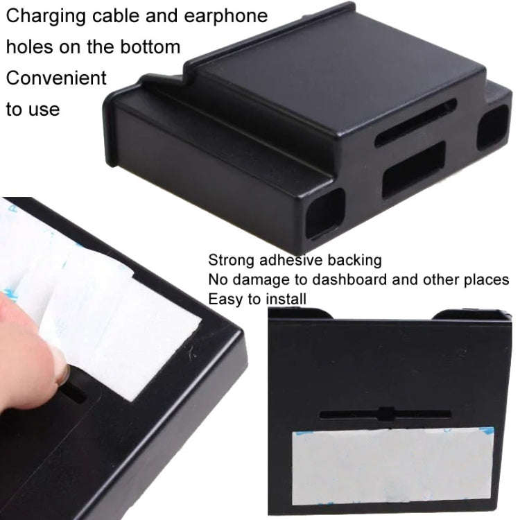 LIWEN LW-1619 Mobile Phone Card Seat Mobile Phone Stand Box(Black)