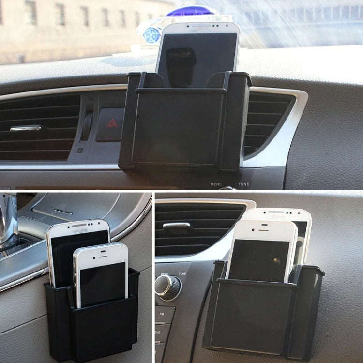 LIWEN LW-1619 Mobile Phone Card Seat Mobile Phone Stand Box(Black)