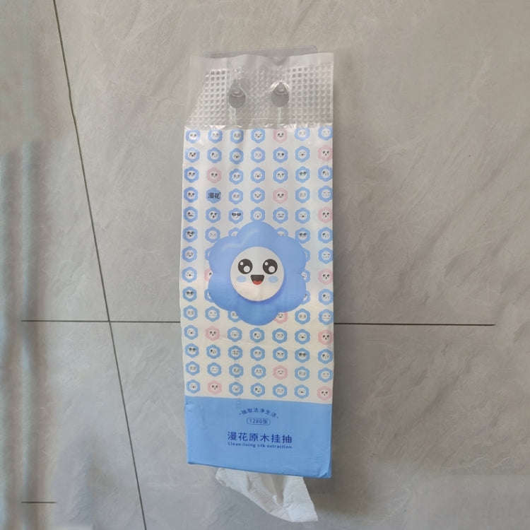 30pcs /Pack Double Hook for Paper Towels Plastic Traceless Sticky Hook(Transparent)