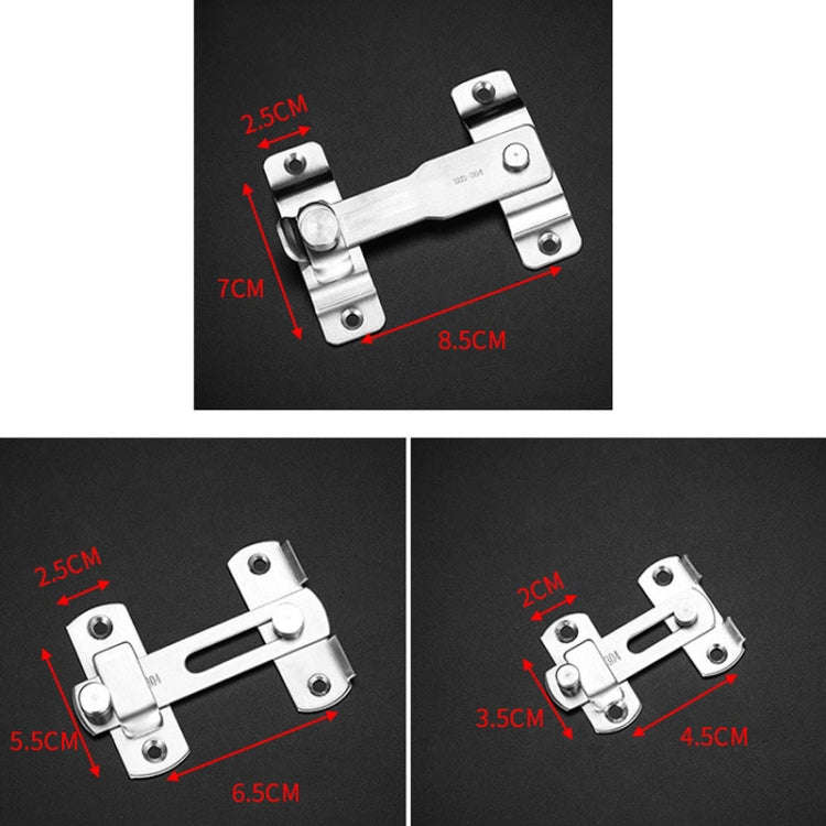 Extra Large 304 Stainless Steel Barn Door Lock Hook Stainless Steel Door Buckle Insertion