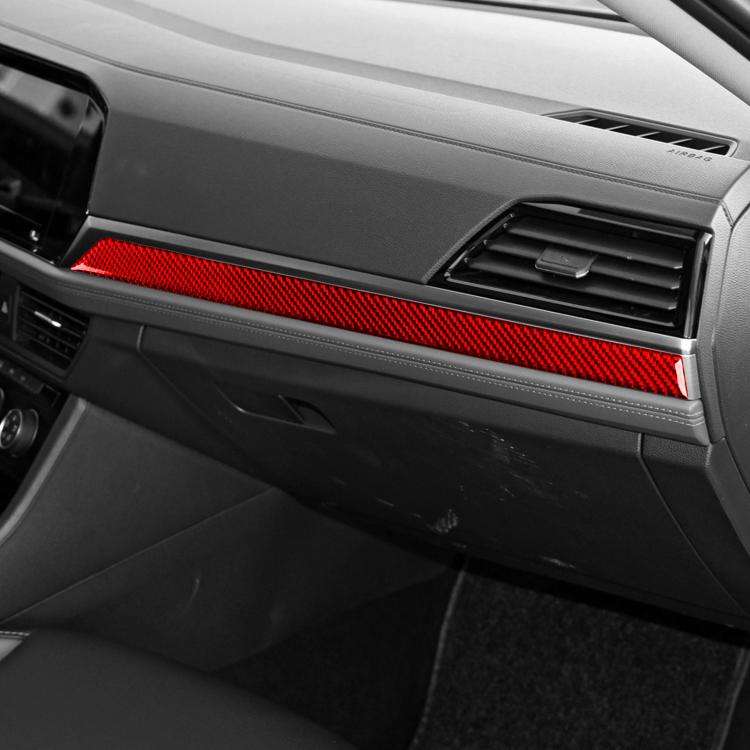 For Volkswagen Sagitar 2019-2023 Left-hand Drive Co-pilot Decorative Sticker(Red)