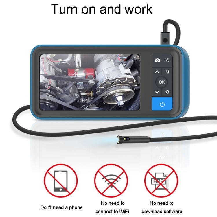 Teslong MS450 8mm Dual Lens HD 4.5 Inch Large Screen Borescope Auto Repair Tool