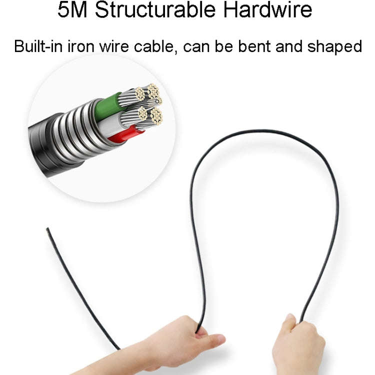 Teslong MS450 8mm Dual Lens HD 4.5 Inch Large Screen Borescope Auto Repair Tool