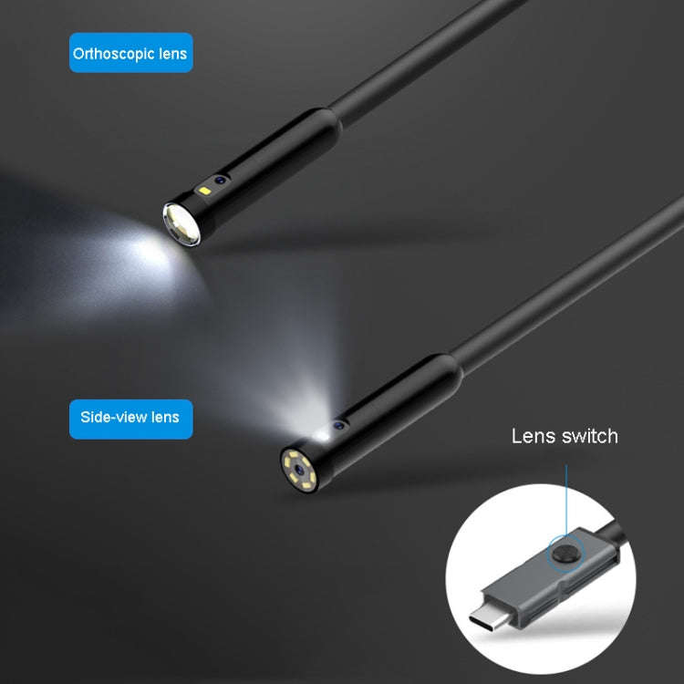 Teslong MS450 8mm Dual Lens HD 4.5 Inch Large Screen Borescope Auto Repair Tool