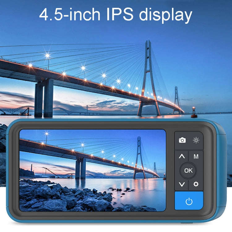 Teslong MS450 8mm Dual Lens HD 4.5 Inch Large Screen Borescope Auto Repair Tool