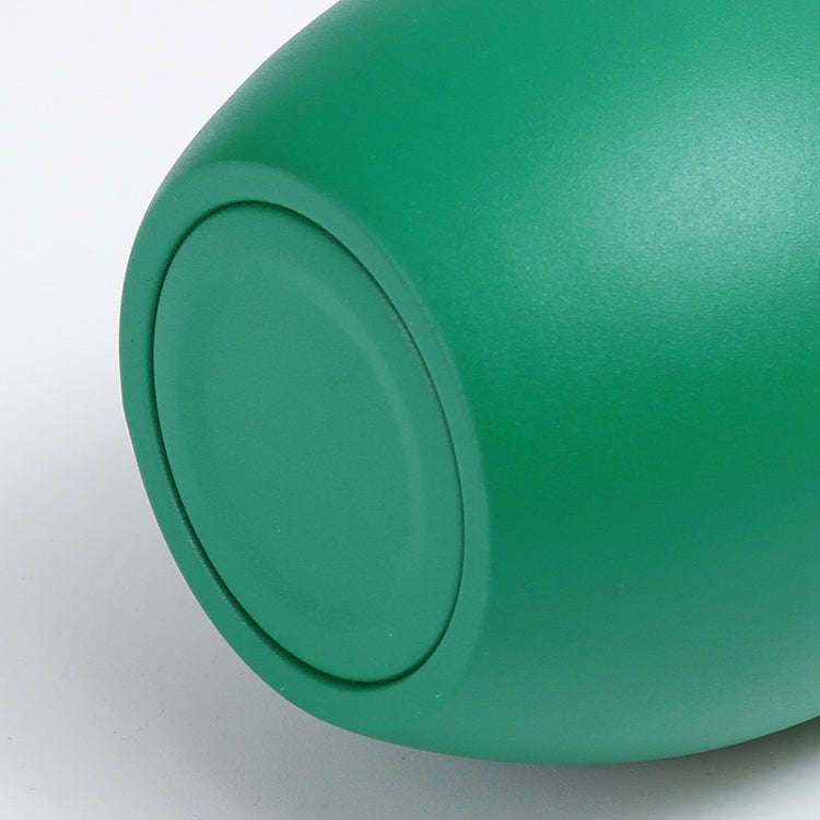 12oz 354ML Stainless Steel Eggshell Mug Mini U-Shape Double Layer Vacuum Insulated Cup(White)
