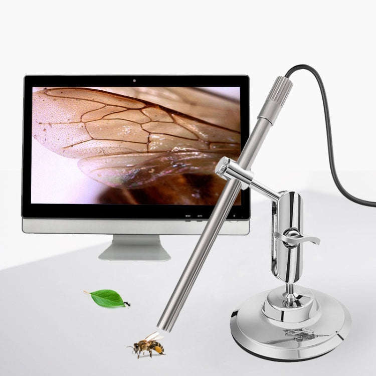 Teslong MS100 200X Magnification Adjustable Focus USB Microscope Phone And Computer HD Electronic...