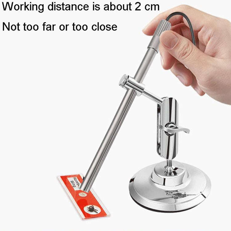 Teslong MS100 200X Magnification Adjustable Focus USB Microscope Phone And Computer HD Electronic...