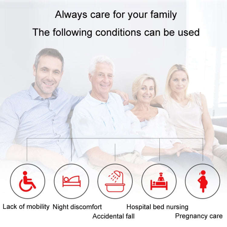 CACAZI C20 Two To Three Wireless Pager For The Elderly Home Care Waterproof Emergency Pager, EU P...