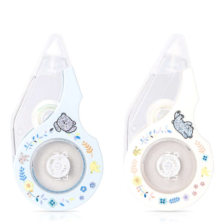 Deli 5mm x 12m Correction Tape Refill Cartoon Transparent Mini Tape(Random Color)