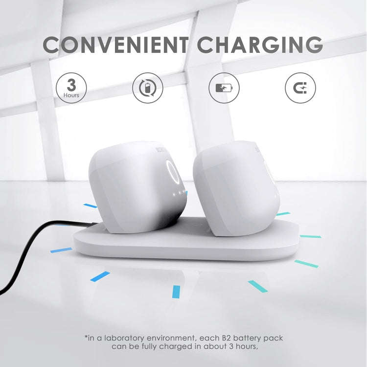 BOBOVR Twin Charger Station Magnetic Charging Dock for Quest 3 Head Strap B2 Battery Pack