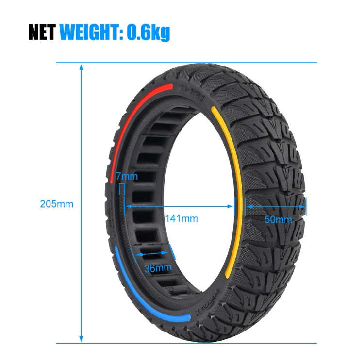 8.5 x 2 inch Colorful Flick Off-road Honeycomb Tires for Xiaomi M365 / Pro / Pro 2 / 1S / Lite(Blue)