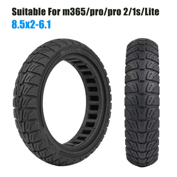 8.5 x 2 inch Colorful Flick Off-road Honeycomb Tires for Xiaomi M365 / Pro / Pro 2 / 1S / Lite(Blue)