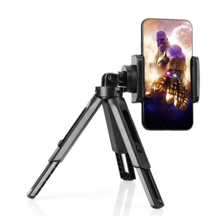 Portable Tabletop Camera Phone Tripod With Ball Head Removable Mini Selfie Tripod(Black)