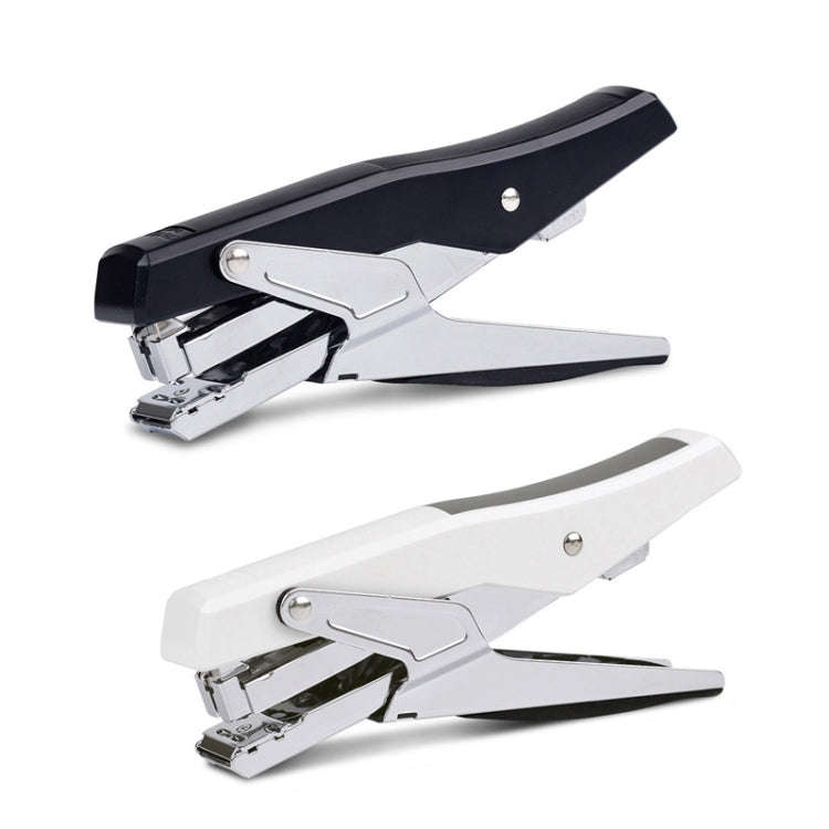 Deli  Labor-saving Stapler NO.12 Handheld Stapler Papers Stapling Machine, Spec: 0329 Black With ...