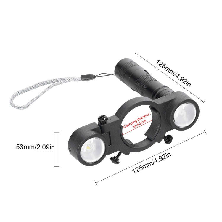 Universal Spray Machine Light Airbrush Light Adjustable Size Lighting Searchlight Fill Light With...