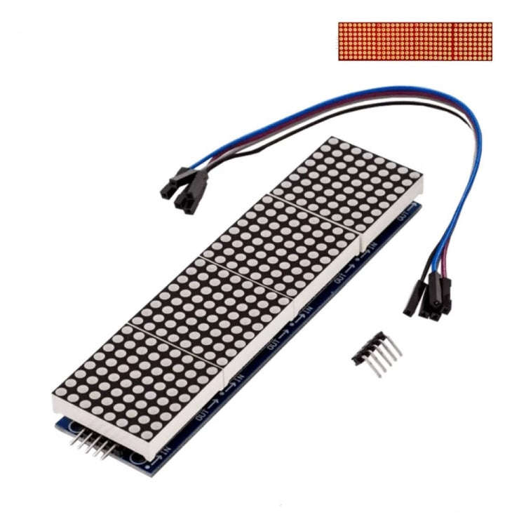 MAX7219 Point Battage Module LH Control Single-Chip Module 4 In 1 Display With 5P Cable, Specific...