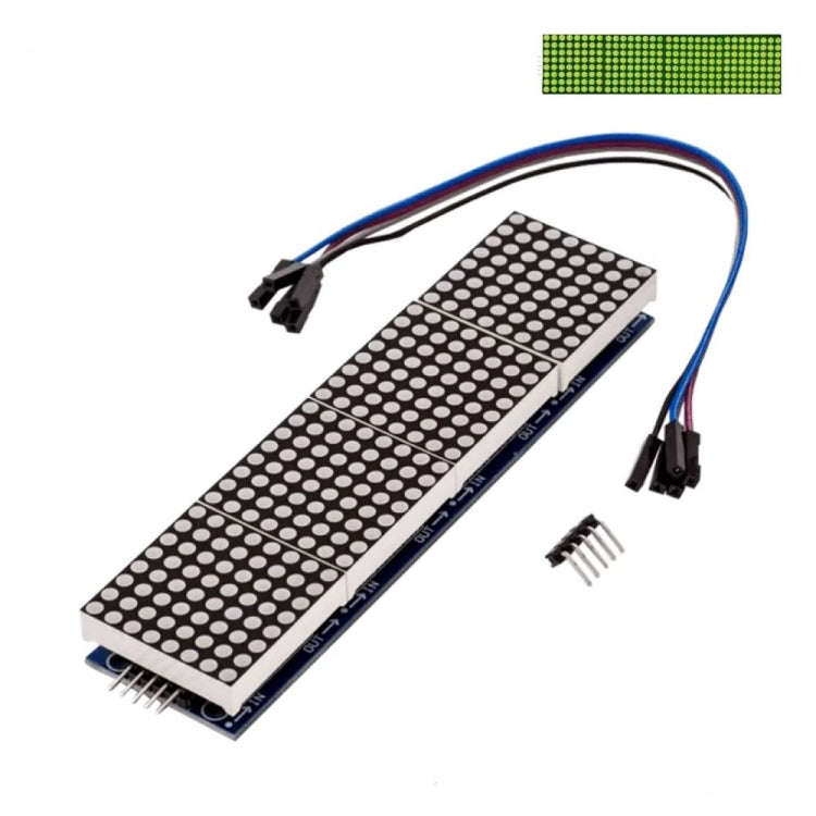 MAX7219 Point Battage Module LH Control Single-Chip Module 4 In 1 Display With 5P Cable, Specific...
