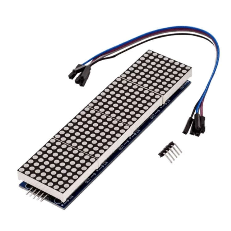 MAX7219 Point Battage Module LH Control Single-Chip Module 4 In 1 Display With 5P Cable, Specific...