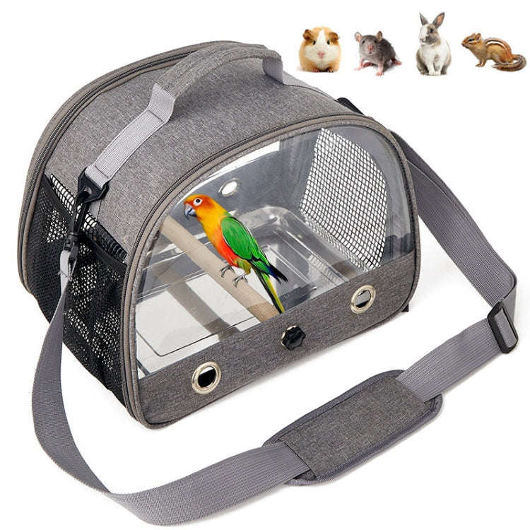 33x26x24cm Portable Foldable Birdcage Oxford Cloth Hamster Rabbit Squirrel Pet Outing Bag