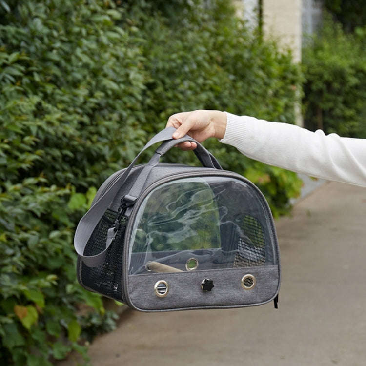 33x26x24cm Portable Foldable Birdcage Oxford Cloth Hamster Rabbit Squirrel Pet Outing Bag