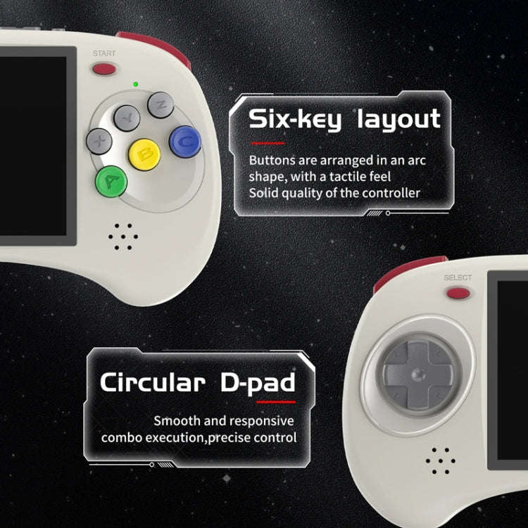 ANBERNIC RG ARC-D Handheld Game Console 4-Inch IPS Screen Linux / Android 11 System Portable Vide...