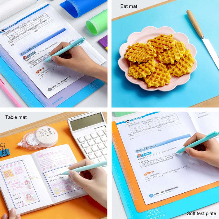 YAOJIE Non-Slip Exam Pad Student Stationery Drawing Writing Soft Board Office Writing Mat, Specif...