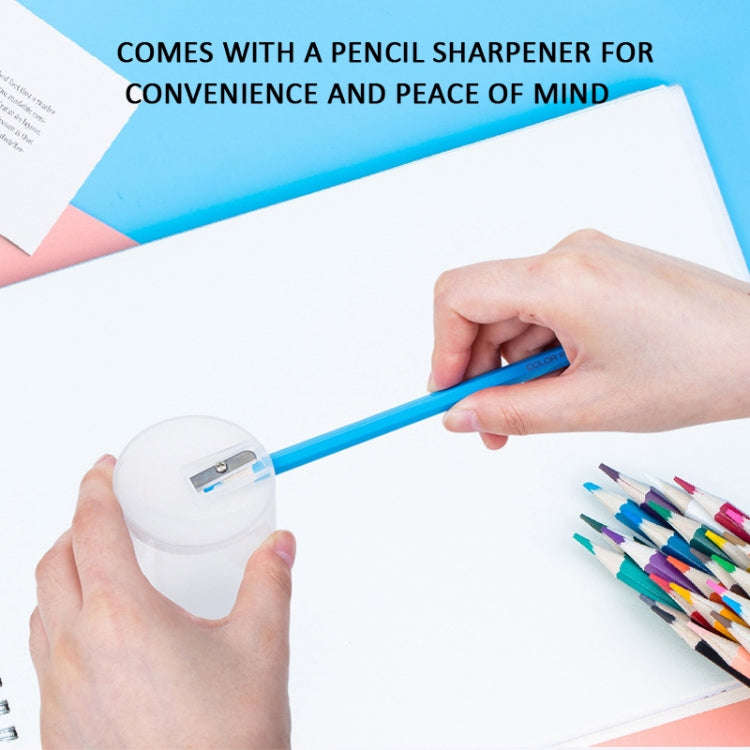 Del  Colored Pencil Set Oil-based Color Lead Painting Supplies, Spec: 48 Colors