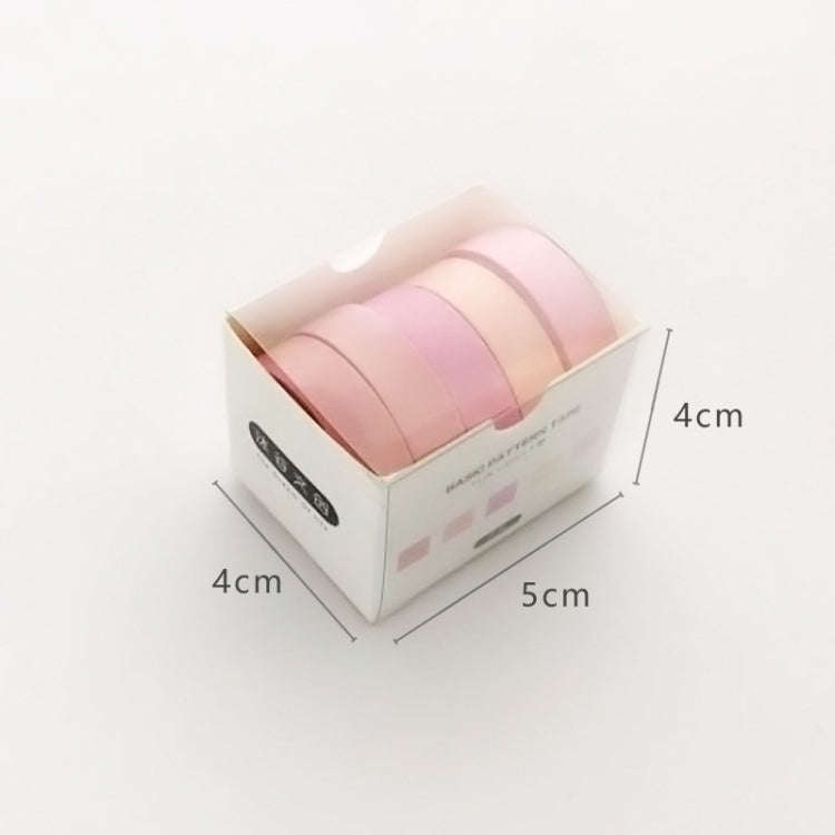 5rolls /Box 3m Washi DIY Decoration Handbook Tape Set, Color: Point and Line