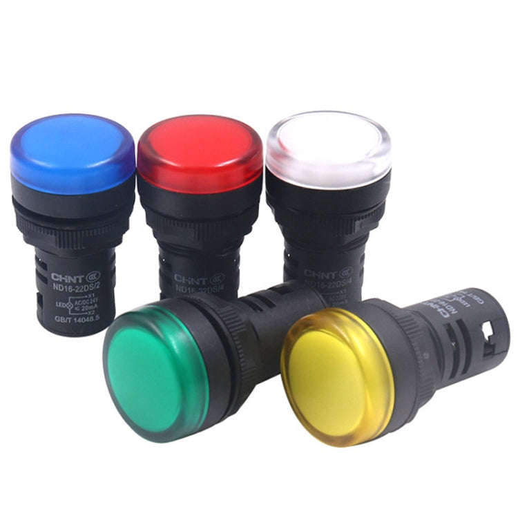 CHINT ND16-22DS LED Signal Light Power AD Indicator Lights, Model: 220V (Red)