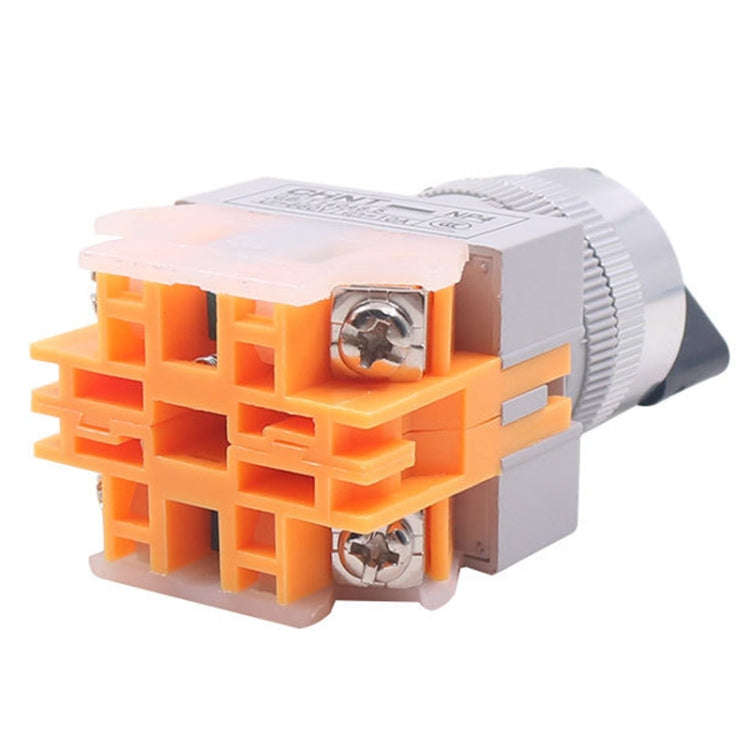 CHNT NP4-20X/31 Rotary Button 3-Position Self-Locking Transfer Switch Contacts 2 Normally Open