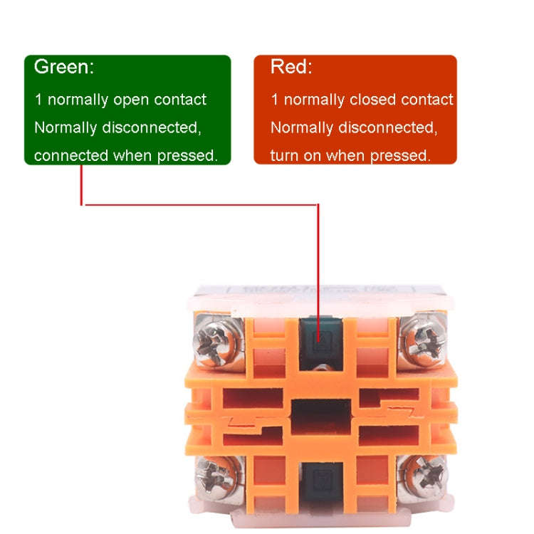 CHNT NP4-20X/31 Rotary Button 3-Position Self-Locking Transfer Switch Contacts 2 Normally Open
