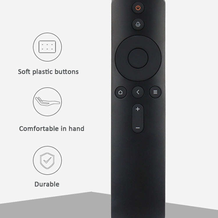 For Xiaomi Mi TV Voice Bluetooth Remote Control Replacement Parts(Black)