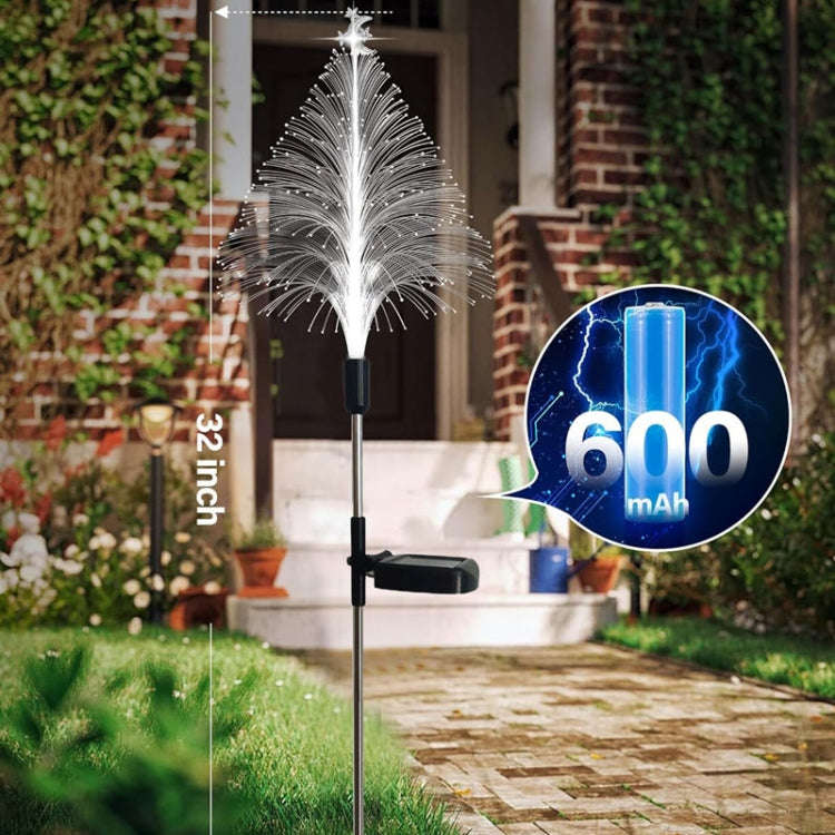 Star Moon Transparent Christmas Tree Solar Light Outdoor Atmosphere Lighting Outdoor Waterproof G...