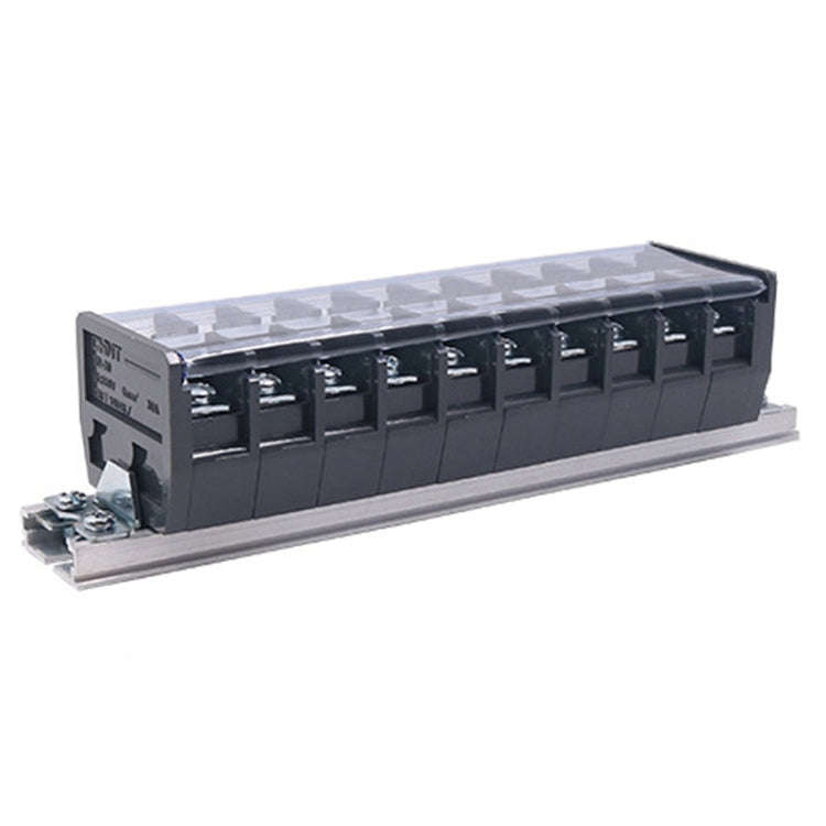 CHINT TD-3010 Terminal Block Rail Type Wiring Block Paralleling Wires Wire Connector