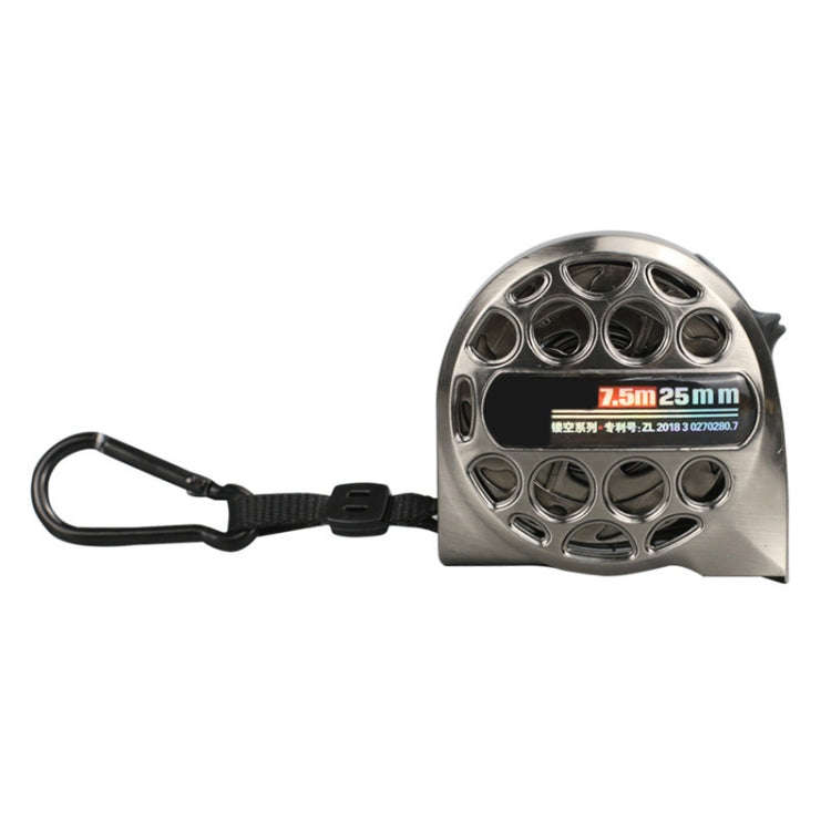 7.5m 25mm Hollow Steel Tape Measure Waterproof Rust Prevention Metal Ruler