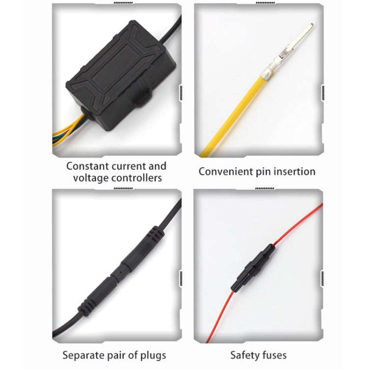 Car Phantom Daytime Running Lights LED Streamer Warning Turning Lights, Length: A15-150cm APP Model