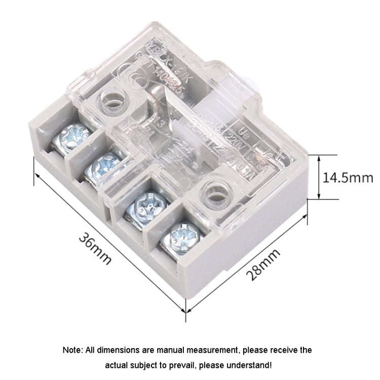 CHINT YBLX-19/K Foot Switch Inserts Self-Resetting Micro Travel Switches Accessories Miniature Li...