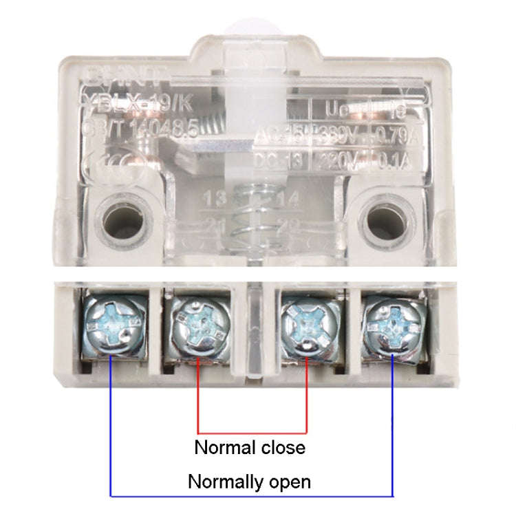 CHINT YBLX-19/K Foot Switch Inserts Self-Resetting Micro Travel Switches Accessories Miniature Li...