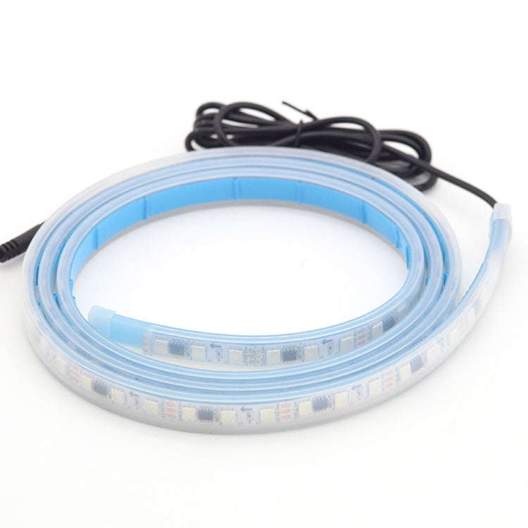 Car LED Streamer Phantom Running Lights Voice-Controlled Rhythmic Atmosphere Light With Turn Sign...