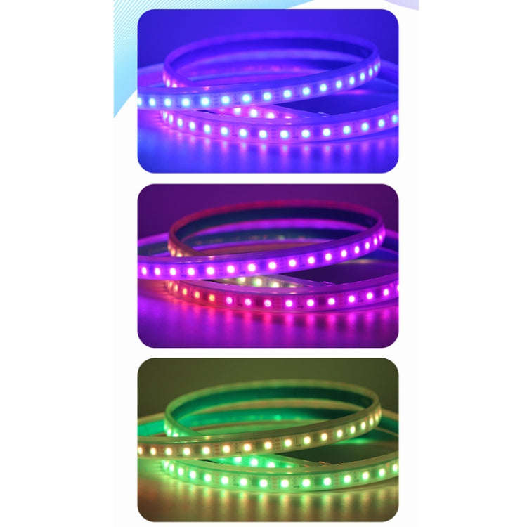 Car LED Streamer Phantom Running Lights Voice-Controlled Rhythmic Atmosphere Light With Turn Sign...