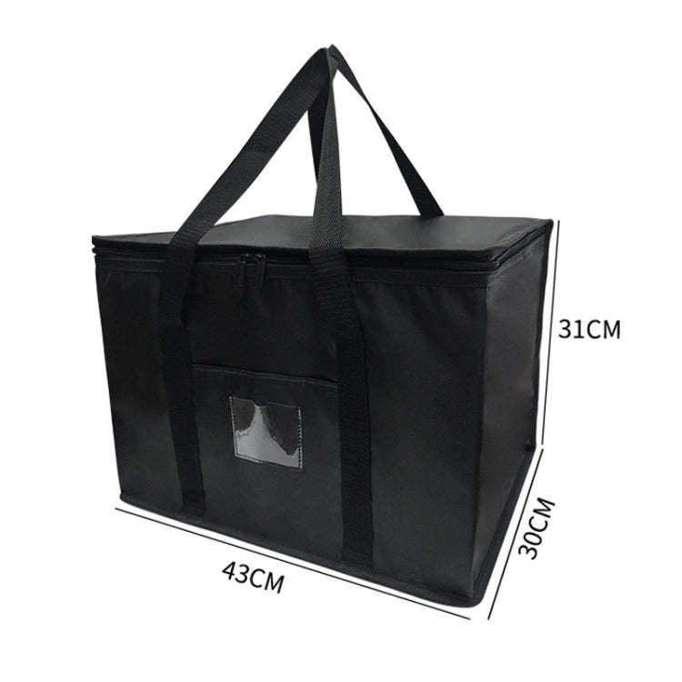 43x30x31cm Oxford Cloth Outdoor Thermal Insulation Large Capacity Takeaway Bag