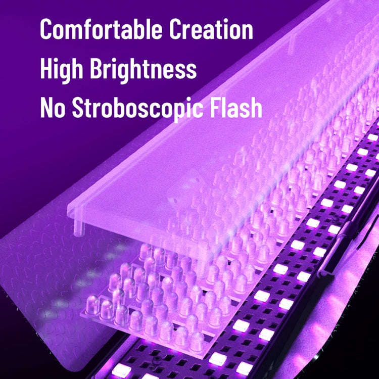 YONGNUO YN360IV 480 LEDs RGB APP Controlled Photography Fill Light, Spec: Standard+Adapter