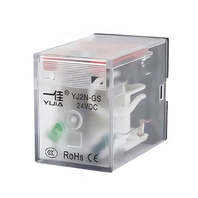 YIJIA YJ2N-GS 8-Pin 2 Way Small Electromagnetic Relay