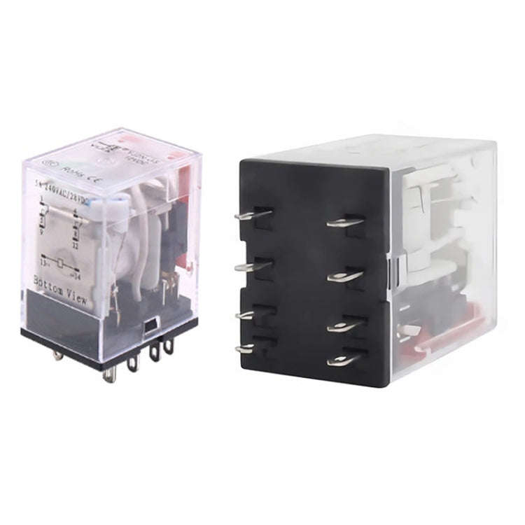 YIJIA YJ2N-GS 8-Pin 2 Way Small Electromagnetic Relay