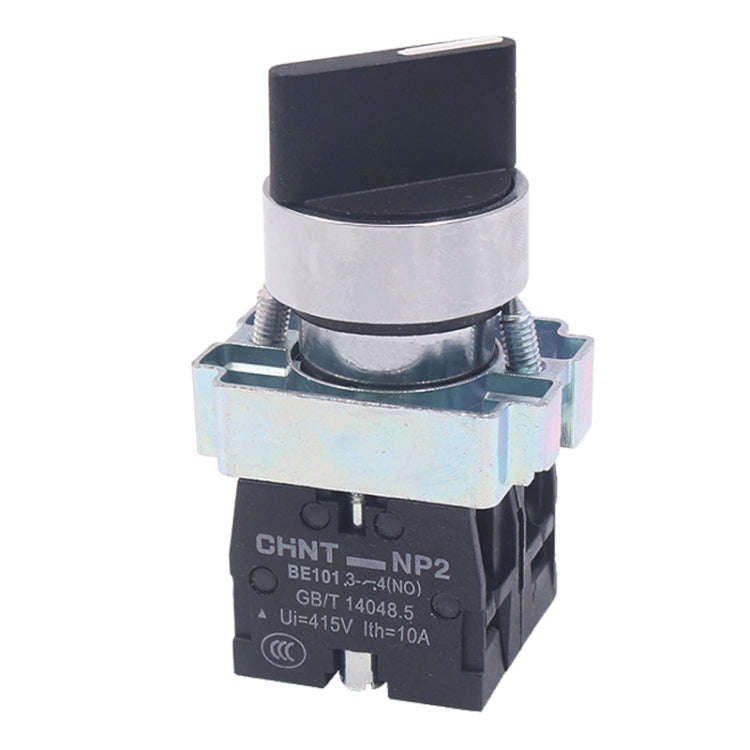 CHINT NP2-BD25 2 Gear Self-locking 1NO+1NC Power Transfer Switch Short Handle Master Knob 22mm