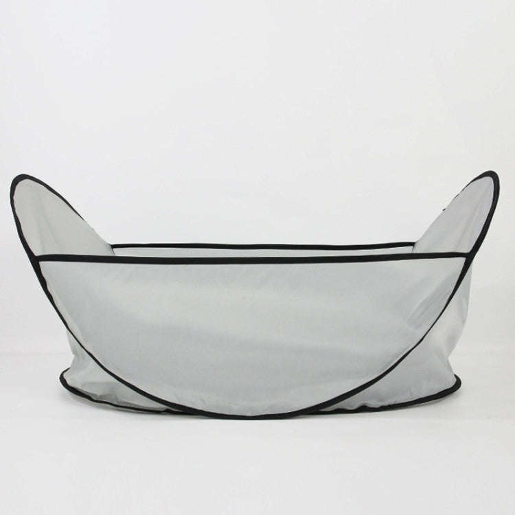 Pet Shaving Bibs Prevent Pet Hair From Falling To Ground(Light Gray)