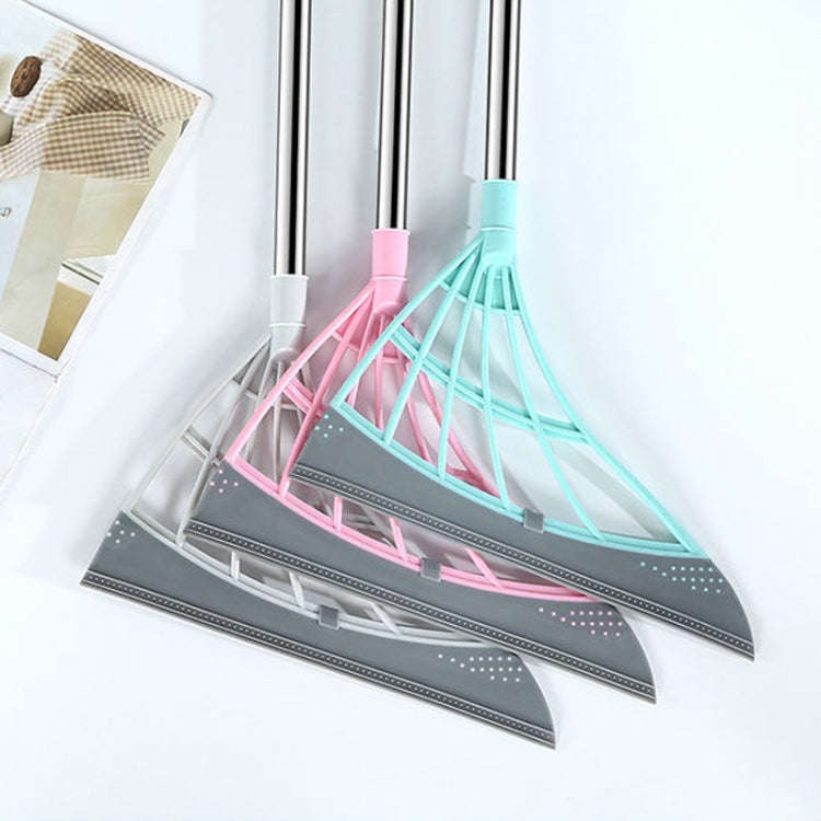 Magic Broom Household Hair Cleaning Mop Bathroom Wiper(Gray Stitching)