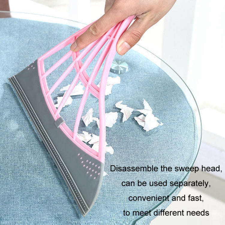 Magic Broom Household Hair Cleaning Mop Bathroom Wiper(Gray Stitching)